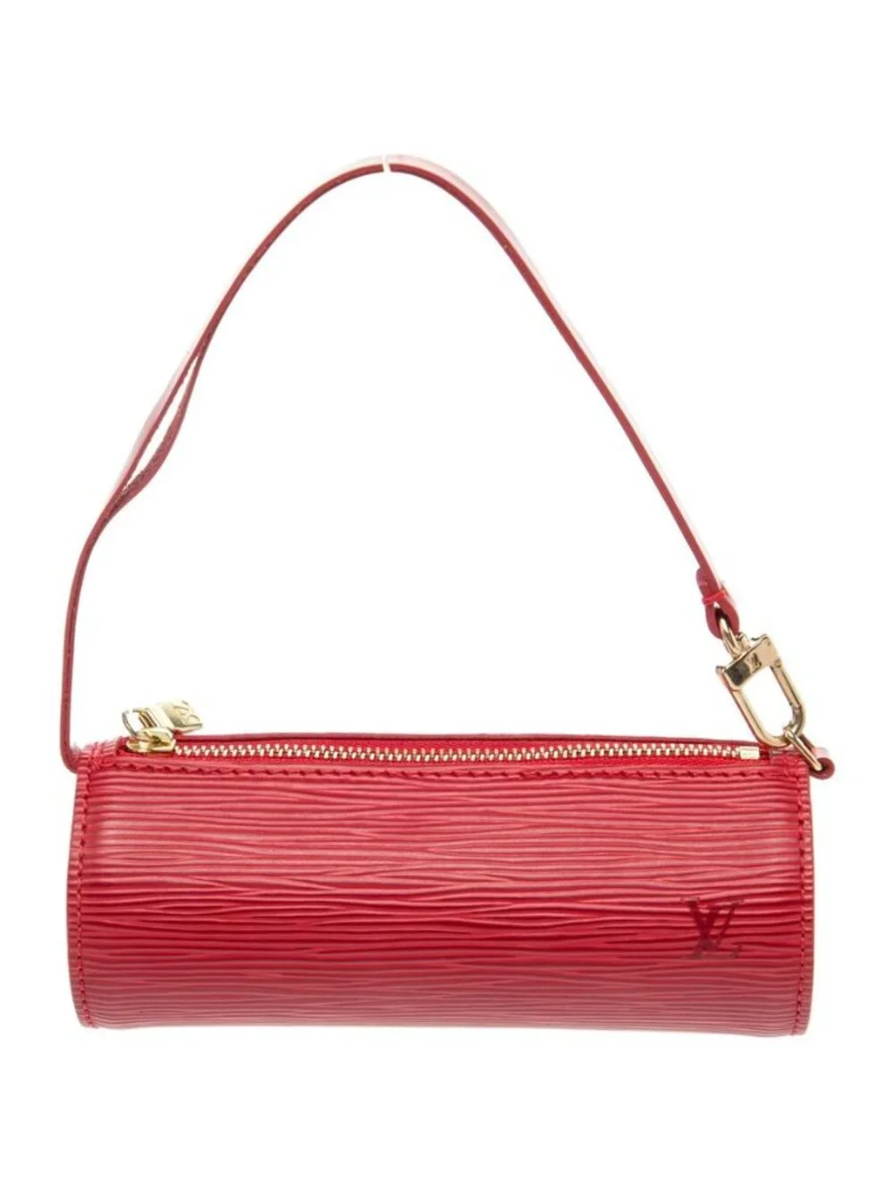 NWOT - Louis Vuitton Soufflot Pochette Red Epi Leather Top Handle Bag